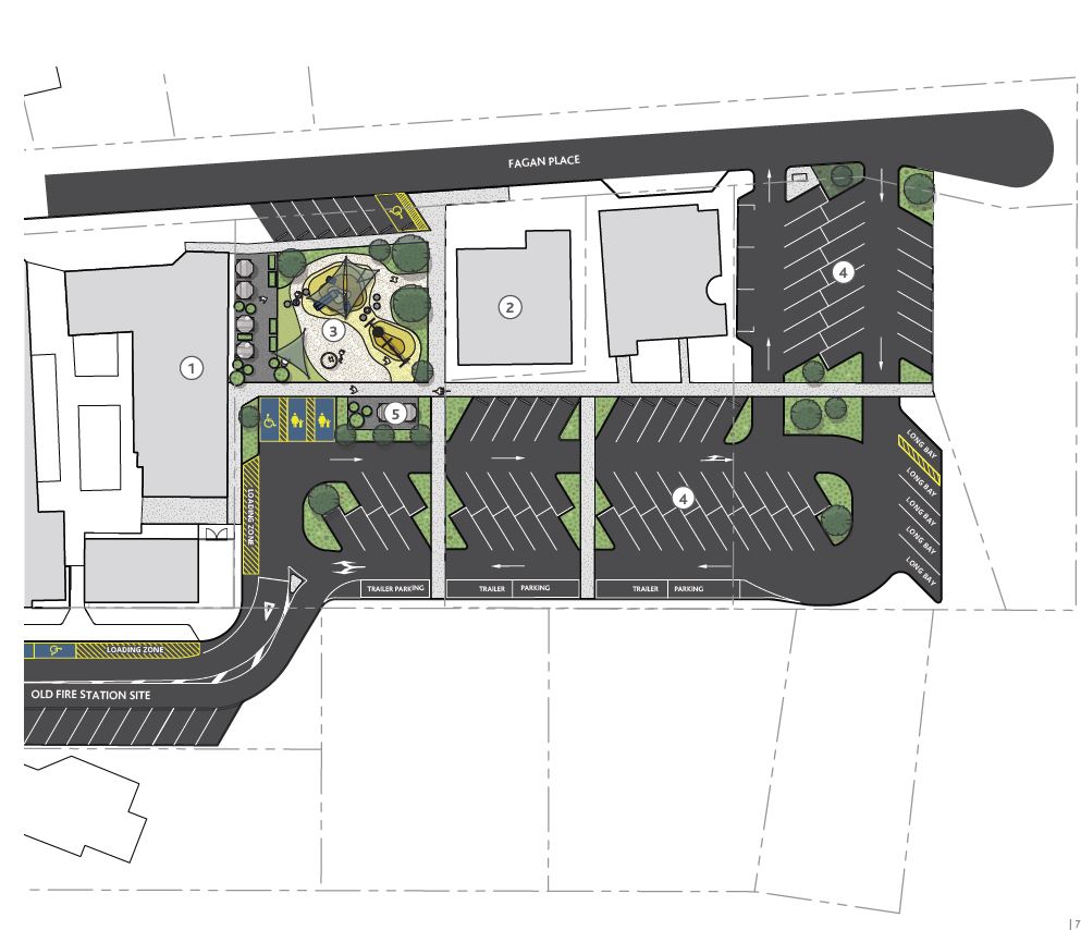 off street area final concept design (Fagan Place area, part of Wood Street Revitalisation project)